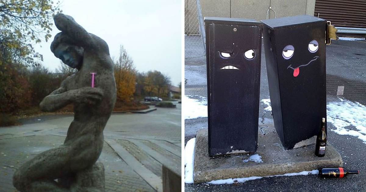 30 Ingenious and Surprising Vandalism Moments